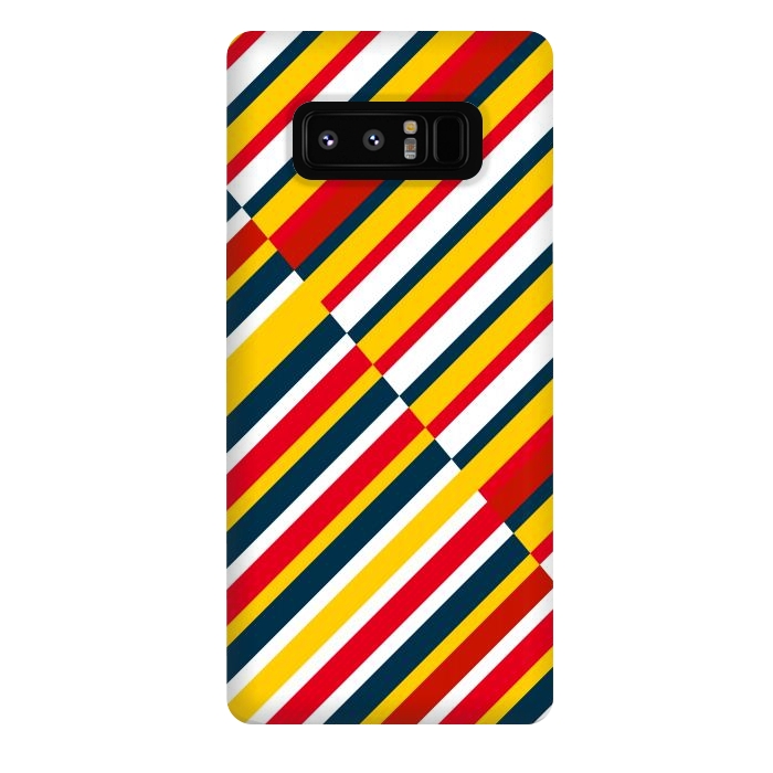 Galaxy Note 8 StrongFit Bohemian Striped by TMSarts