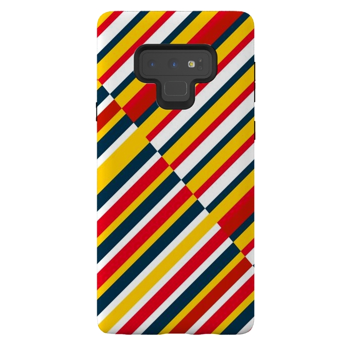 Galaxy Note 9 StrongFit Bohemian Striped by TMSarts