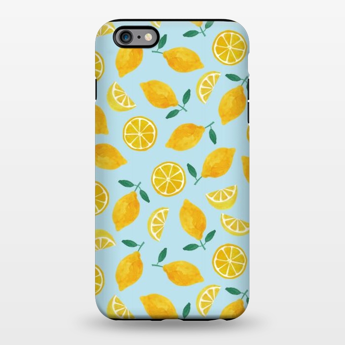 iPhone 6/6s plus StrongFit Watercolour Lemons by Tishya Oedit