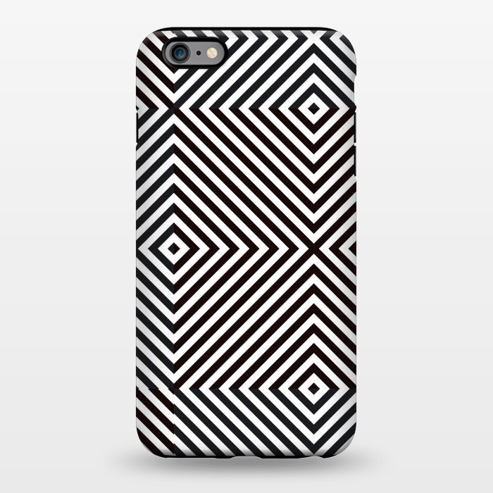 iPhone 6/6s plus StrongFit Crossing Diagonal Stripes by TMSarts
