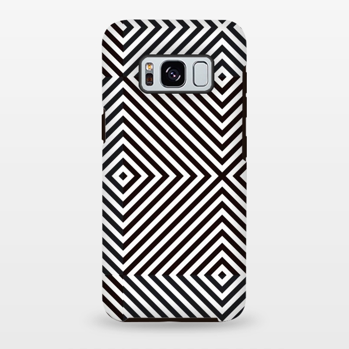 Galaxy S8 plus StrongFit Crossing Diagonal Stripes by TMSarts