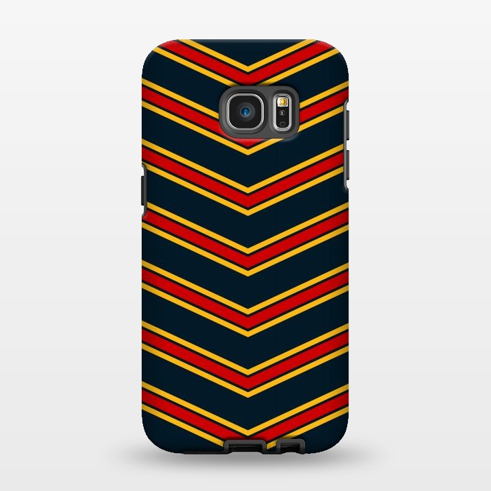Galaxy S7 EDGE StrongFit Reflective Chevrons by TMSarts