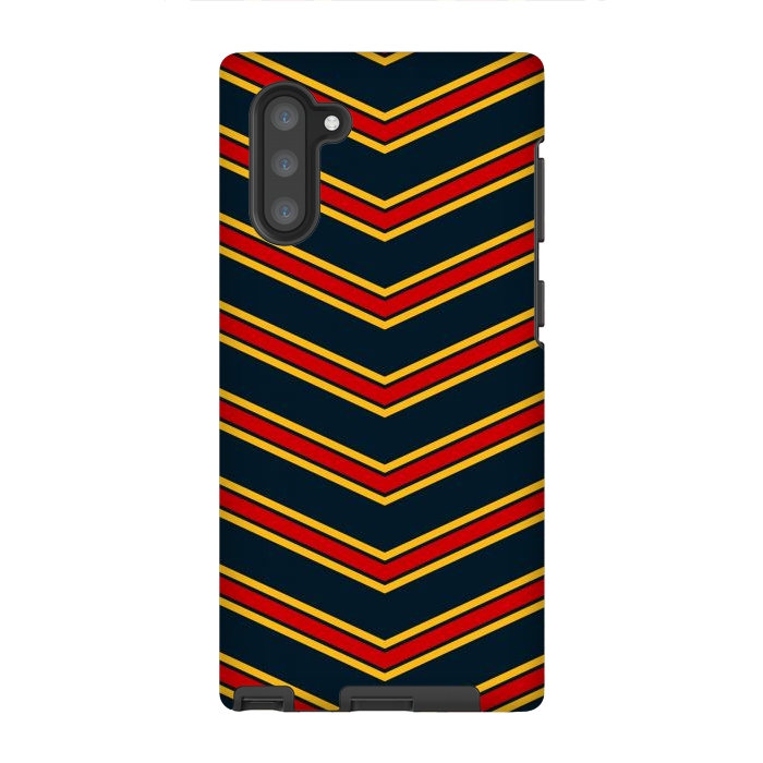 Galaxy Note 10 StrongFit Reflective Chevrons by TMSarts