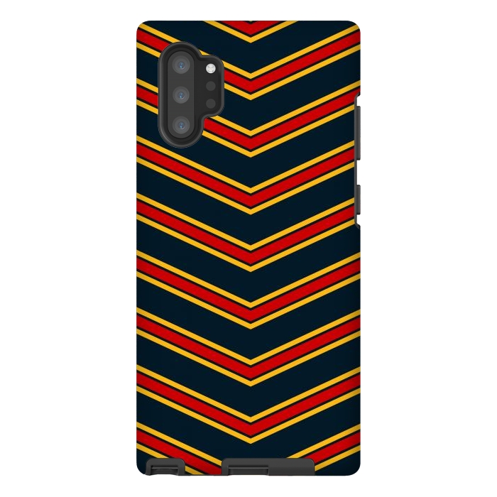 Galaxy Note 10 plus StrongFit Reflective Chevrons by TMSarts