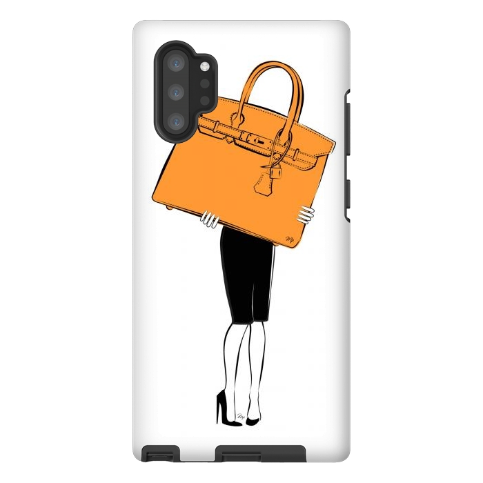 Galaxy Note 10 plus StrongFit Big Hermes Bag by Martina