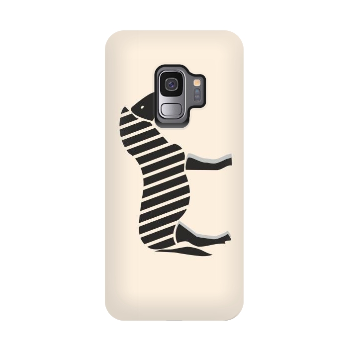 Galaxy S9 StrongFit Zebra Cross by Creativeaxle