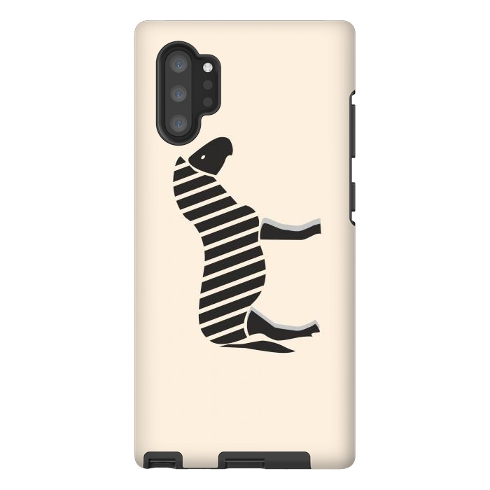 Galaxy Note 10 plus StrongFit Zebra Cross by Creativeaxle