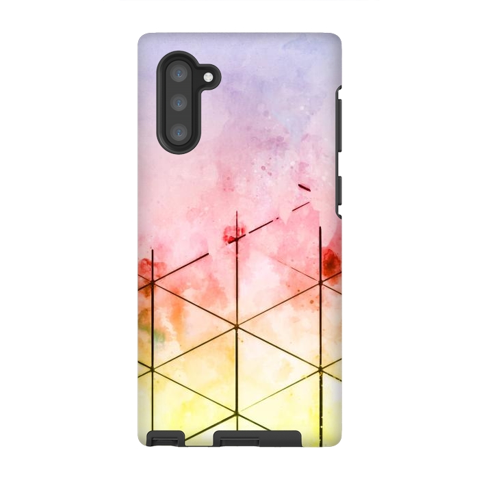 Galaxy Note 10 StrongFit Make Triangles by Creativeaxle