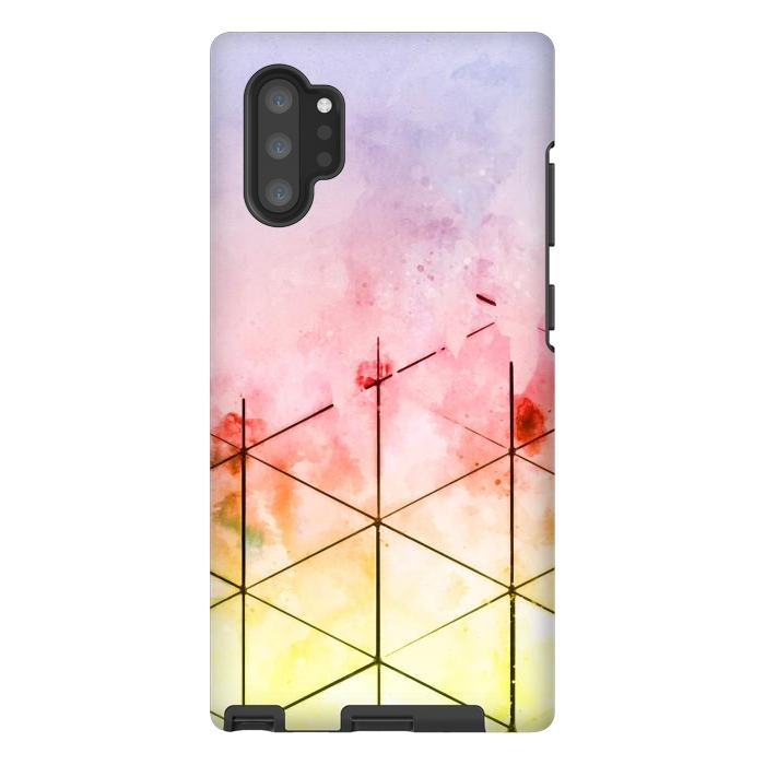 Galaxy Note 10 plus StrongFit Make Triangles by Creativeaxle