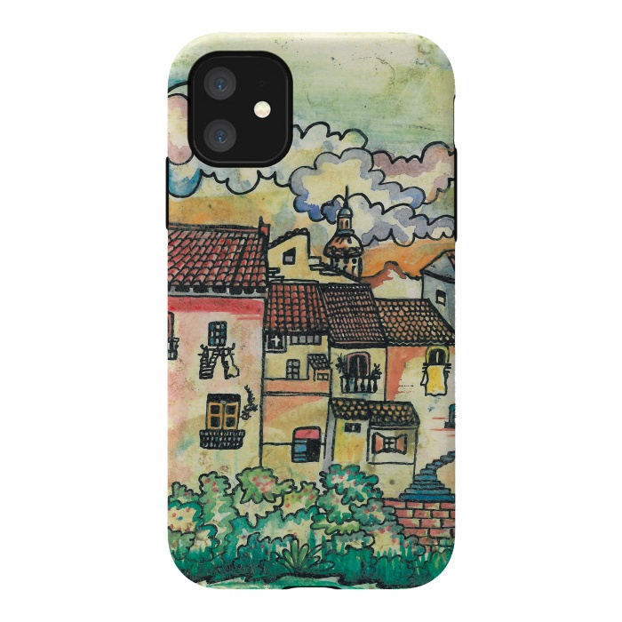 iPhone 11 StrongFit A Spanish Village by Julia Grifol
