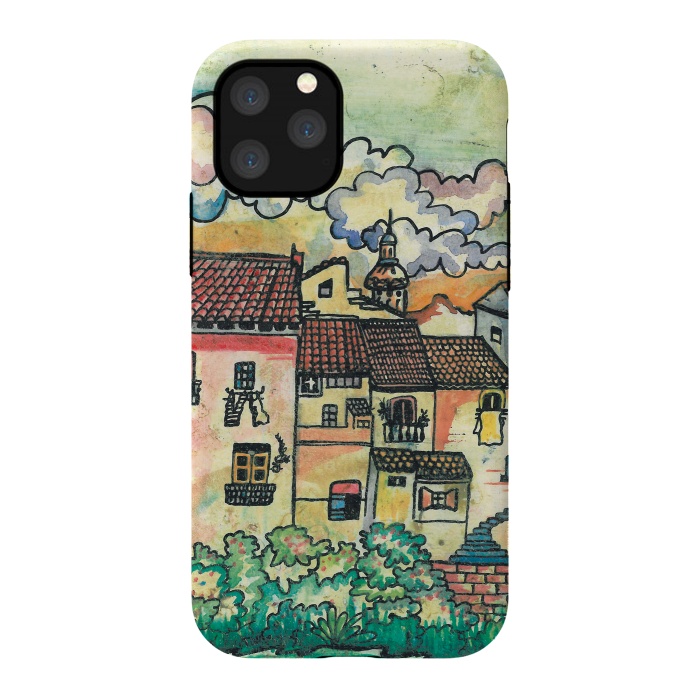 iPhone 11 Pro StrongFit A Spanish Village by Julia Grifol