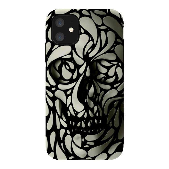 iPhone 11 StrongFit Skull 4 by Ali Gulec