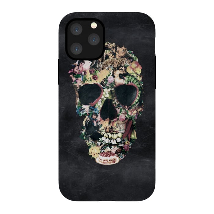 iPhone 11 Pro StrongFit Vintage Skull by Ali Gulec