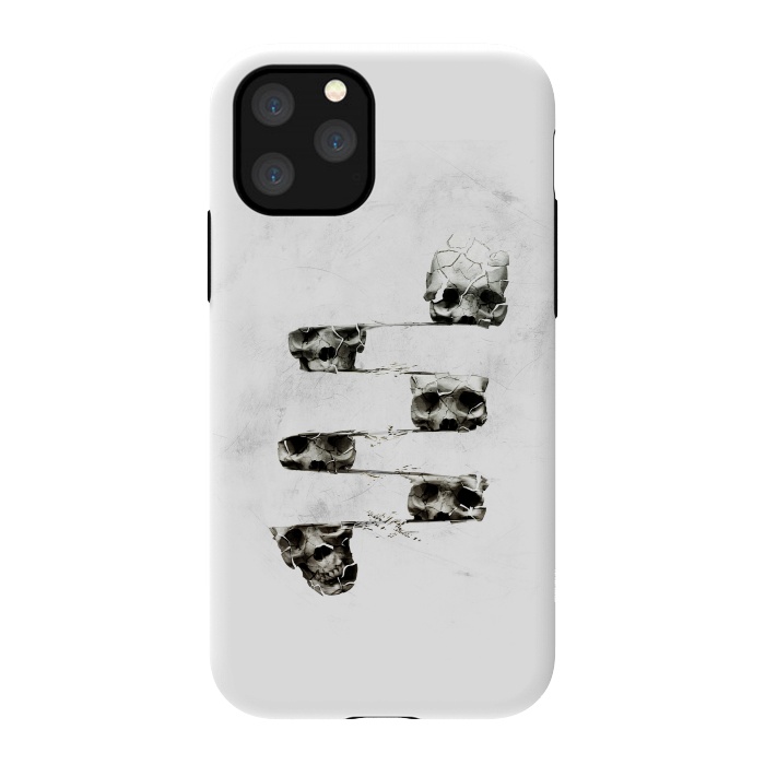 iPhone 11 Pro StrongFit Skull 3 by Ali Gulec