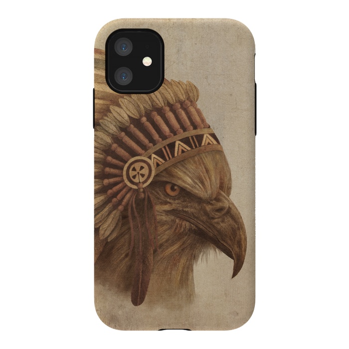 iPhone 11 StrongFit Eagle Chief by Terry Fan