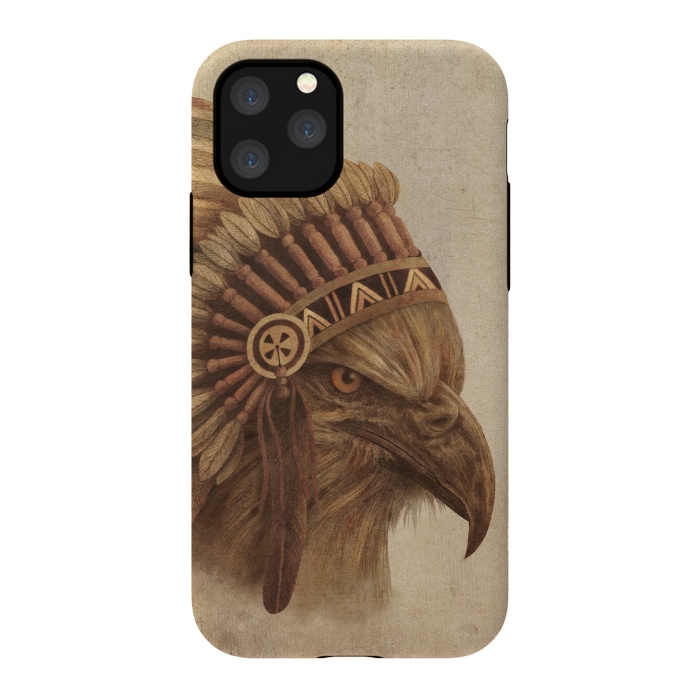 iPhone 11 Pro StrongFit Eagle Chief by Terry Fan
