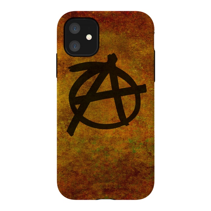 iPhone 11 StrongFit Anarchy Red by Bruce Stanfield