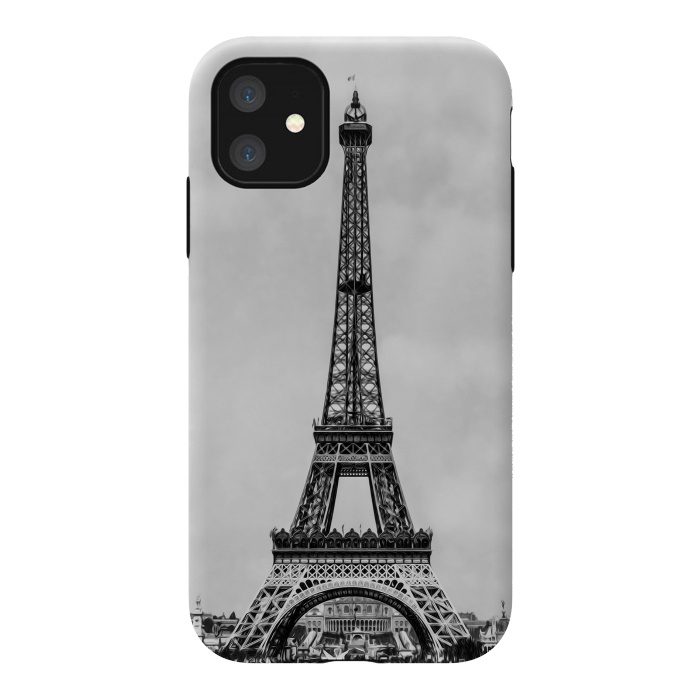 iPhone 11 StrongFit Tour Eiffel Retro by Bruce Stanfield