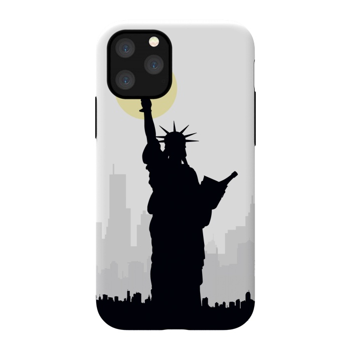 iPhone 11 Pro StrongFit Drunk Liberty by Sebastian Parra