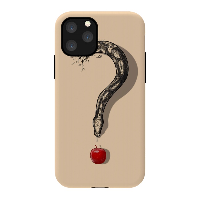 iPhone 11 Pro StrongFit Curious Temptation by Nicebleed