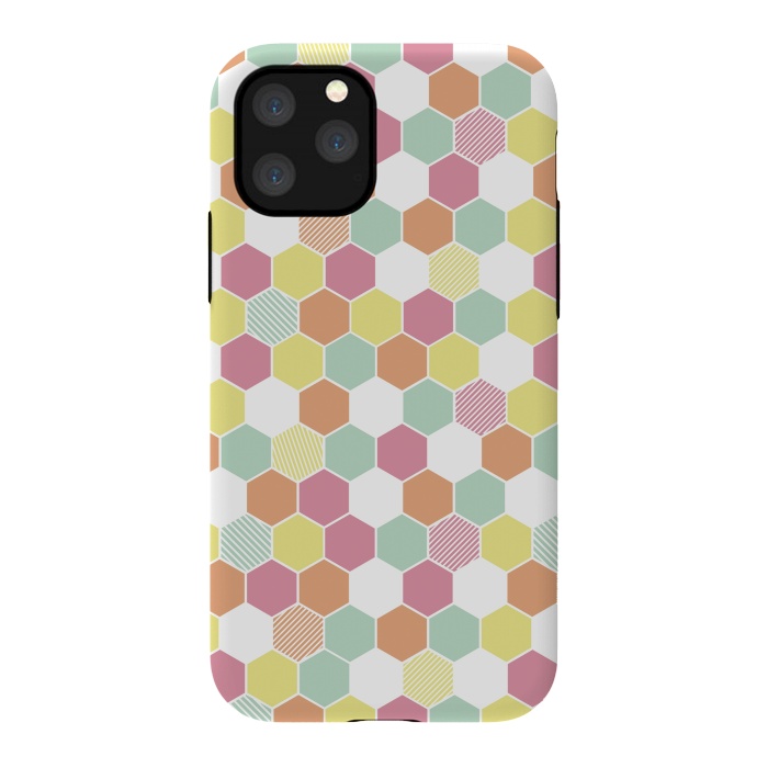 iPhone 11 Pro StrongFit Geo Hex by Alice Perry Designs