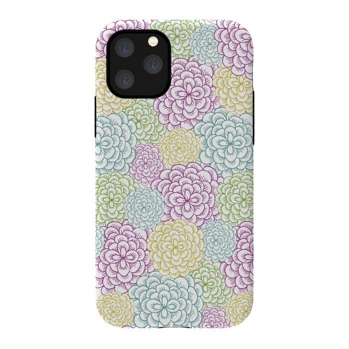 iPhone 11 Pro StrongFit Dahlia by TracyLucy Designs