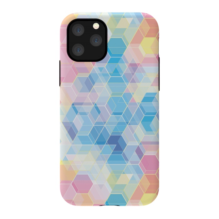 iPhone 11 Pro StrongFit Hexagons by M.O.K.