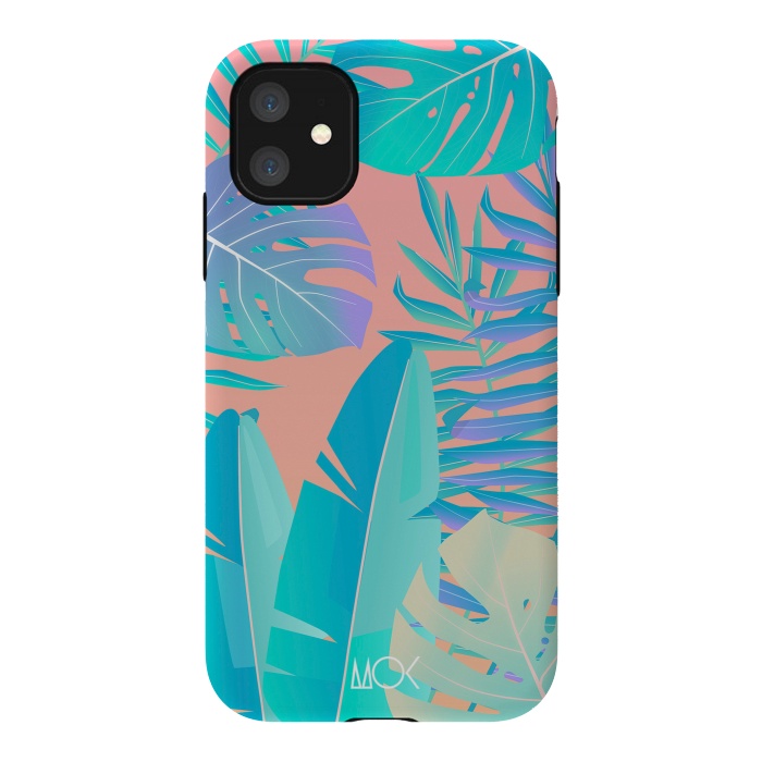 iPhone 11 StrongFit Tropics by M.O.K.