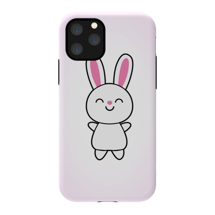 iPhone 11 Pro StrongFit Cute Rabbit Bunny by Philipp Rietz