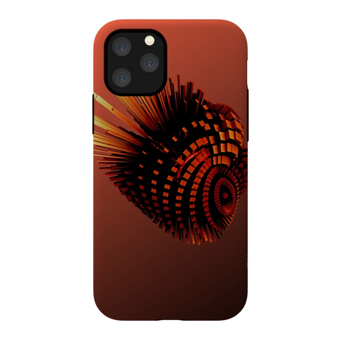 iPhone 11 Pro StrongFit Your Bronze Cyborg Heart by Adoryanti