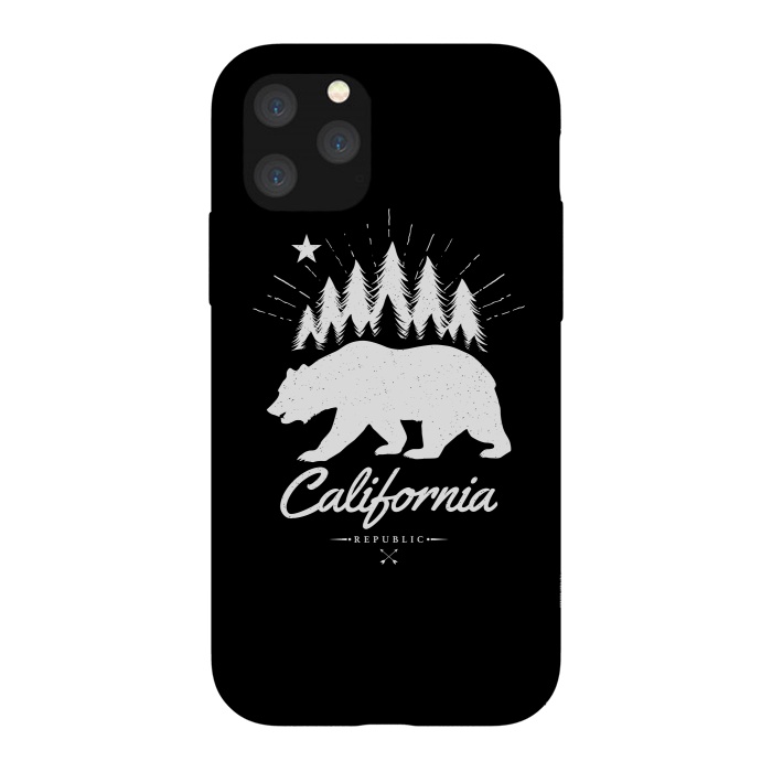 iPhone 11 Pro StrongFit California Republic by Mitxel Gonzalez