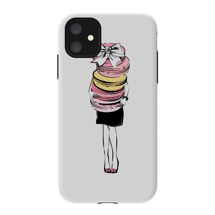 iPhone 11 StrongFit I love Macarons by Martina