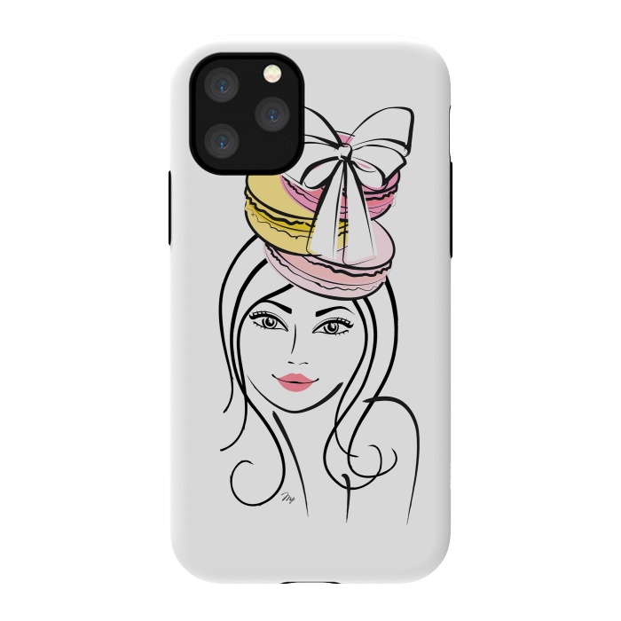 iPhone 11 Pro StrongFit Macaron Girl by Martina