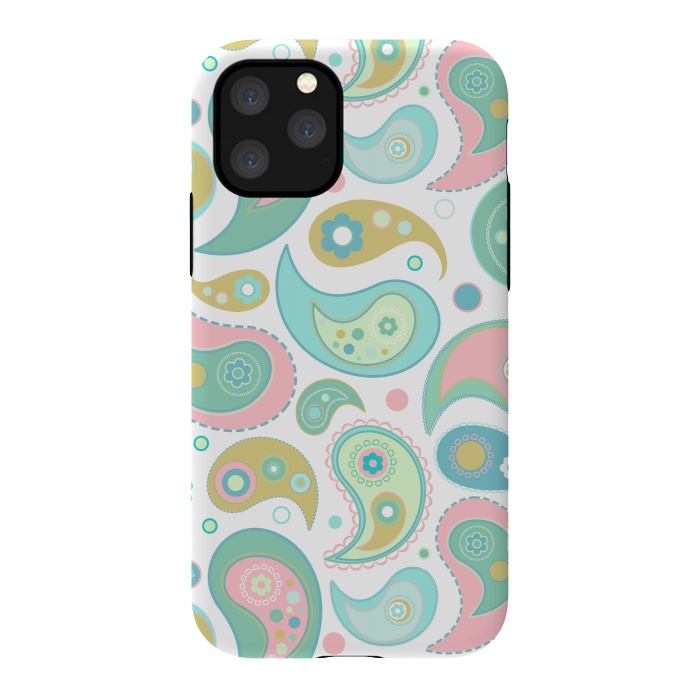 iPhone 11 Pro StrongFit Pretty Paisley  by Martina