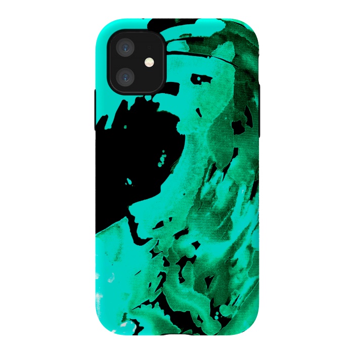 iPhone 11 StrongFit Aqua Wave by ANoelleJay