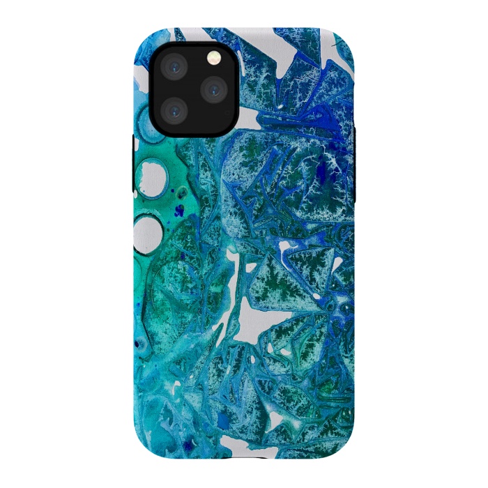 iPhone 11 Pro StrongFit Sea Leaves by ANoelleJay