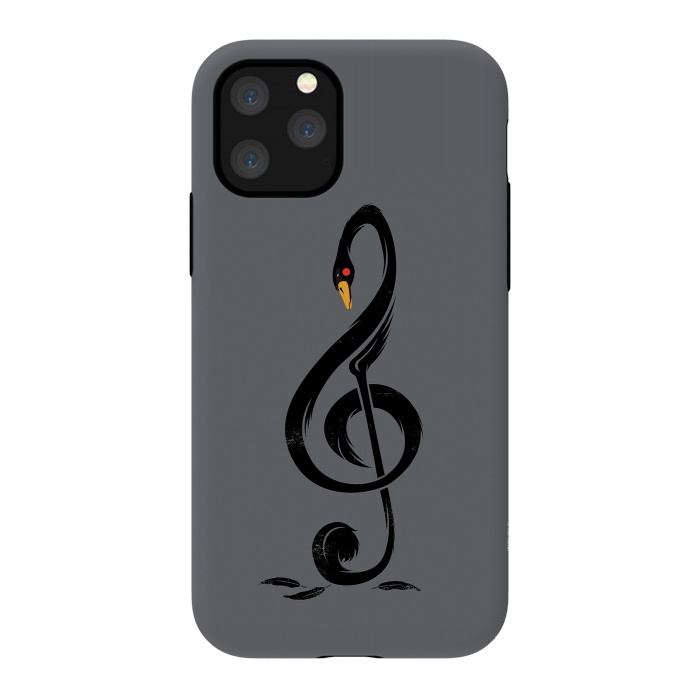 iPhone 11 Pro StrongFit Black Swan's Melody by Steven Toang
