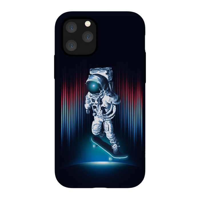 iPhone 11 Pro StrongFit Space Skater by Steven Toang