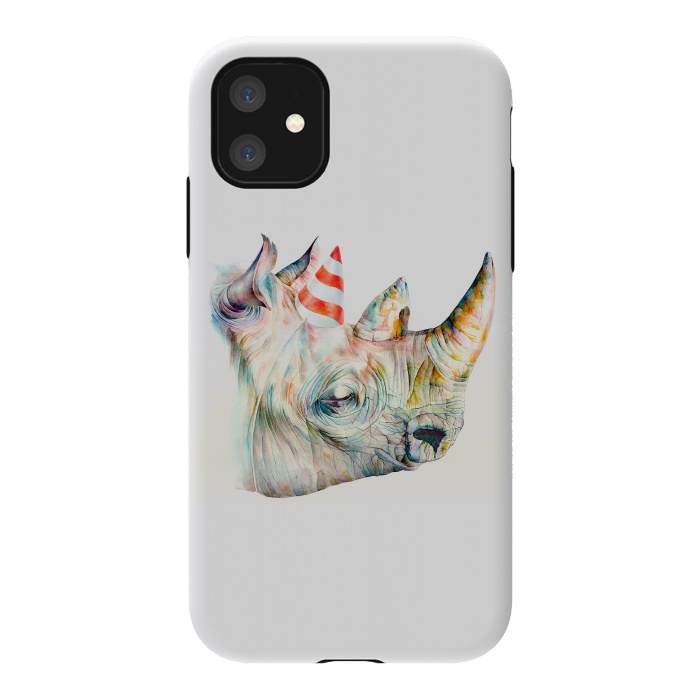 iPhone 11 StrongFit Rhino's Birthday by Brandon Keehner