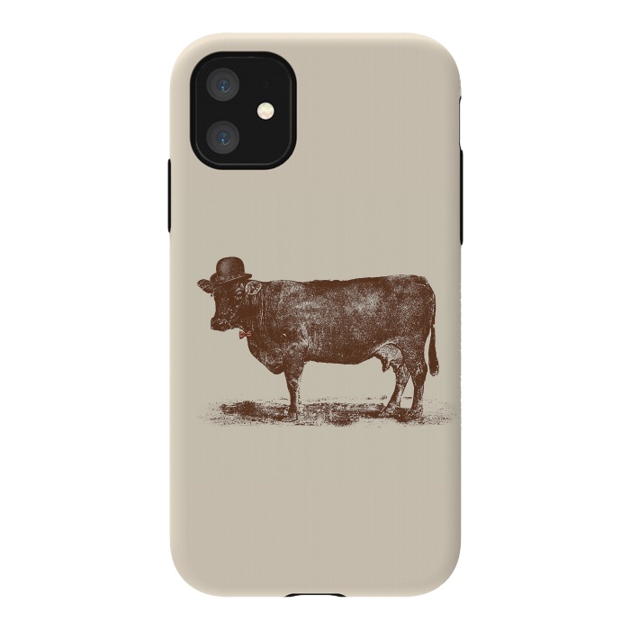 iPhone 11 StrongFit Cow Cow Nut by Florent Bodart