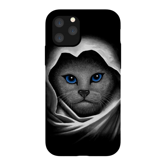 iPhone 11 Pro StrongFit Blue Eyes by Tummeow