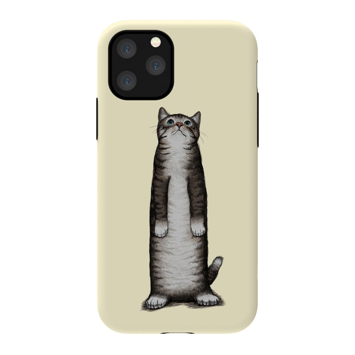 iPhone 11 Pro StrongFit Look Cat by Tummeow