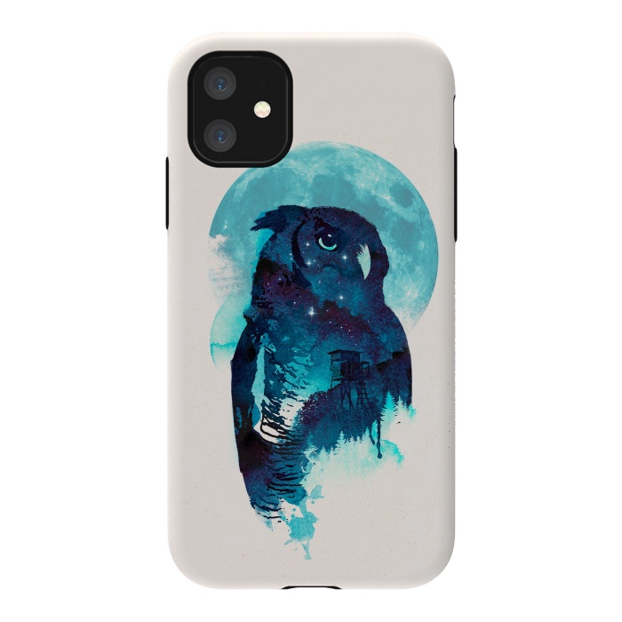 iPhone 11 StrongFit Midnight Owl by Róbert Farkas