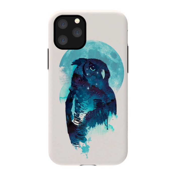 iPhone 11 Pro StrongFit Midnight Owl by Róbert Farkas