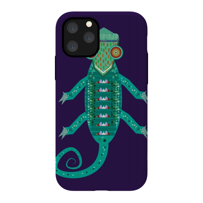 iPhone 11 Pro StrongFit chameleon by Parag K