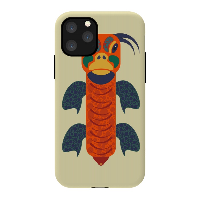 iPhone 11 Pro StrongFit Tortoise-orange by Parag K