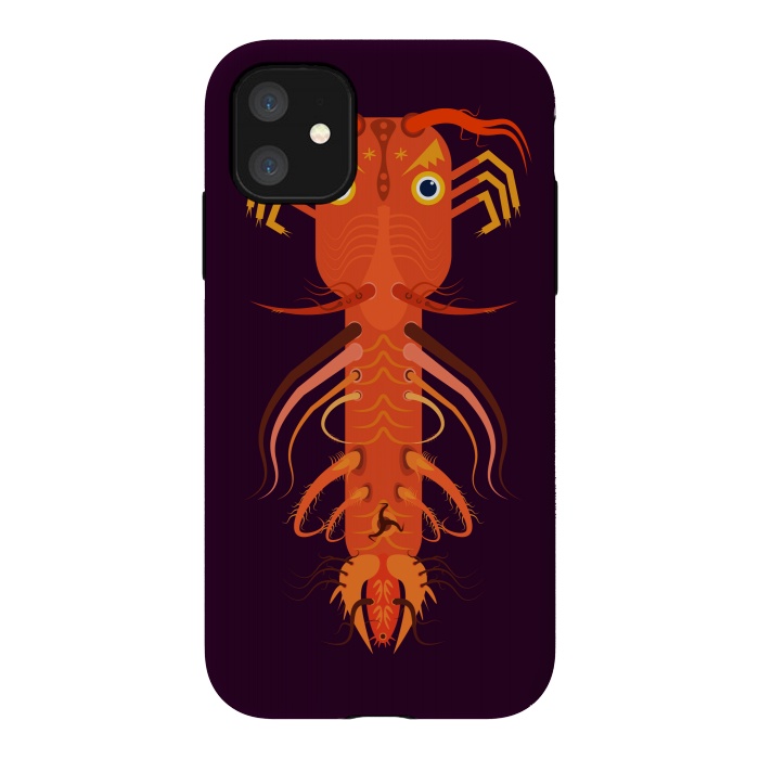 iPhone 11 StrongFit Prawn by Parag K