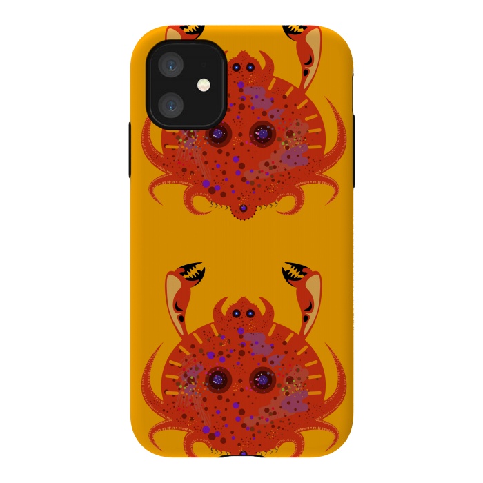 iPhone 11 StrongFit Crab by Parag K