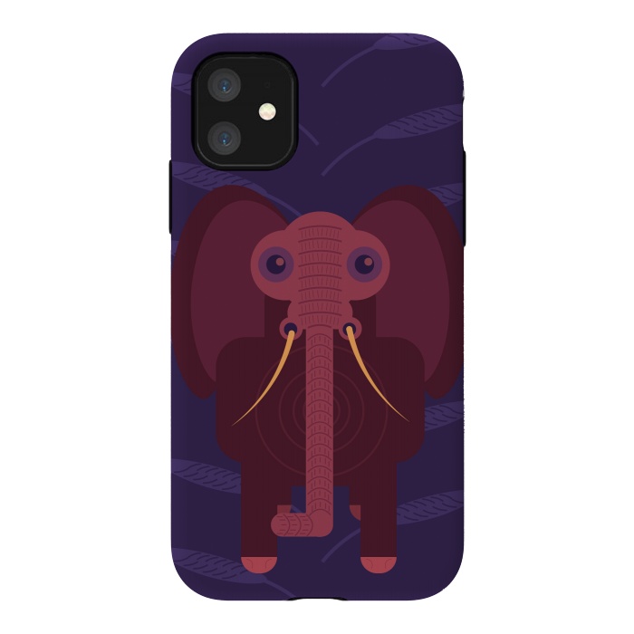 iPhone 11 StrongFit Elephant  by Parag K
