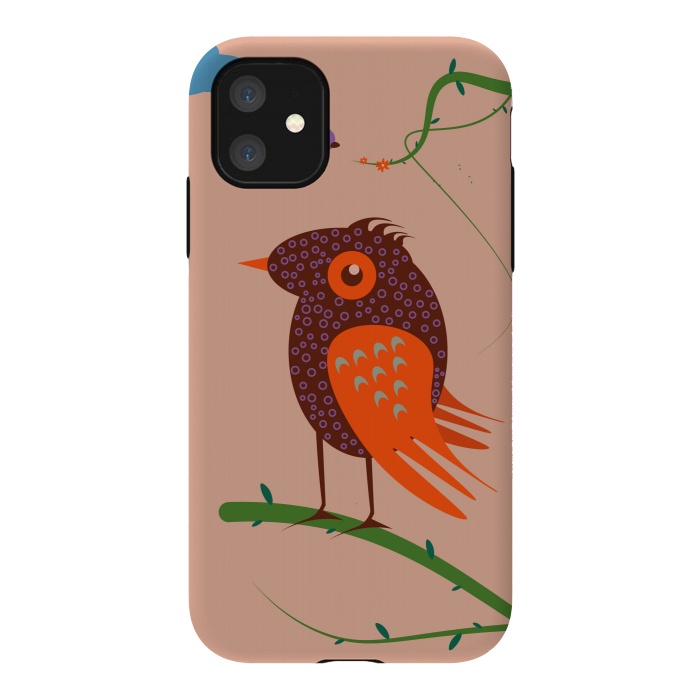 iPhone 11 StrongFit Bird by Parag K